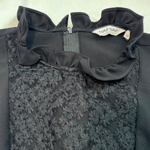 NAF NAF Sleeveless A-line Mini Dress - Picture 6 of 6